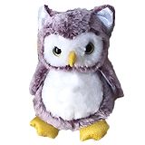 Tickles Heather Owl Soft Stuffed Plush Animal Toy for Girls & Boys Kids Children Birthday Gifts (Color: Purple Height 25 cm)