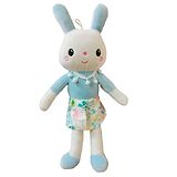 Tickles Soft Stuffed Plush Animal Rabbit Bunny Soft Toy for Kids Boys & Girls (Height 40 cm and Color: Blue)