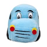 Tickles Soft Stuffed Plush Car Toy for Kids Birthday Gifts (Color: Blue Length 26 cm)