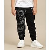 Kidsville Dc Comics Featuring Batman Printed Joggers - Black