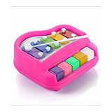 Aditi Toys Pink Musical Xylophone Piano Toy - Plastic Piano Xylophone for Kids, Non-Toxic, Safe for Kids Above 3 Years, BIS Approved