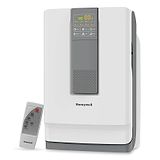 Honeywell Air Touch V4 Air Purifier for Home Activated Carbon & H13 Hepa Filter Removes 99.99% Pollutants & Micro Allergens - White