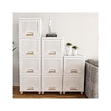 TEX-RO Chest of Drawers Versatile Drawer Storage Organizer & Organisers Storage Box for Ideal for Neat and Tidy Storage Solutions plastic drawers storage 1XL - White