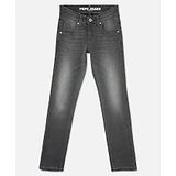 Pepe Jeans Ankle Length Washed Solid Jeans - Navy Blue