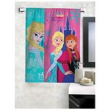 Athom Trendz Disney Princess & Frozen Theme Bath Towel Combo of 2 - Pink Sea Green