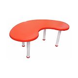 Ehomekart Moon Shaped Table - Orange