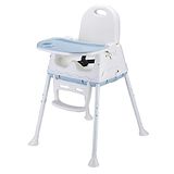 Syga Height Adjustable High Chair - Blue