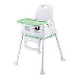 Syga Height Adjustable High Chair - Green