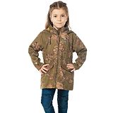 Cherry Crumble By Nitt Hyman Cherry Crumble by Nitt Hyman Flower Printed Full Sleeves Hooded Jacket - Green