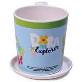 Servewell Dora Print Mug And Luna Coaster Set - Light Blue