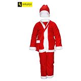 Zest 4 Toyz Christmas Santa Claus Dress Costume - Red