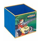 Arditex Disney Mickey Mouse Roadster Racers Fabric Foldable Storage Cube - Blue & Green