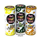 Fiddlerz Neon Fruit Holi Gulal Bottles Pack of 3 - 200 gm Each (Color May Vary)