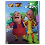 Motu Patlu Copy Coloring Book Friendship Theme - English