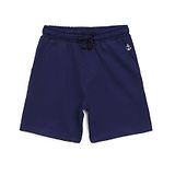 Campana Solid Knit Shorts - Dark Blue