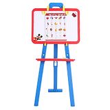 Disney Mickey 5 in 1 Easel Board - Red Blue