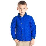 Cherry Crumble By Nitt Hyman Full Sleeves Solid Colour Jacket - Blue