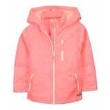 Cherry Crumble By Nitt Hyman Full Sleeves Solid Colour Hooded Jacket - Pink