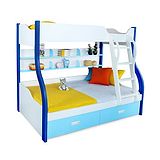 Alex Daisy by Tiffany Alex Daisy Columbia Wooden Bunk Bed - Blue