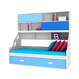 Alex Daisy by Tiffany Alex Daisy Wooden Bunk Bed Hybrid - Blue