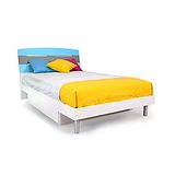 Alex Daisy by Tiffany Alex Daisy Wooden Single Bed - Solo - Blue