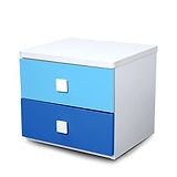 Alex Daisy by Tiffany Alex Daisy Wooden Bedside Table Young America - Blue