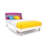 Alex Daisy by Tiffany Alex Daisy Wooden Single Bed - Solo - Majenta