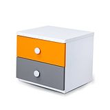 Alex Daisy by Tiffany Alex Daisy Wooden Bedside Table Solo - Orange