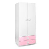 Alex Daisy by Tiffany Alex Daisy Wooden Two Door And Two Drawer Wardrobe - Pink