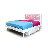 Alex Daisy by Tiffany Alex Daisy  Wooden Single Bed - Zest - Pink