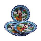 Disney Mickey Mouse And Friends Paper Plate Large - Blue