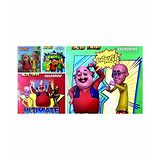 Motu Patlu Colouring Books Set of 4 - English