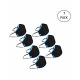 Fastrack Super Shield 4 Layer Reusable Mask Black - Pack of 7