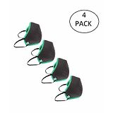 Fastrack Super Shield 4 Layer Reusable Mask Grey - Pack of 4