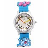 Kool Kidz Analogue Wrist Watch Floral - Blue