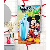 Athom Trendz Disney Mickey Mouse Bath Towel - Blue