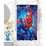 Athom Trendz Marvel Spiderman Bath Towel - Blue