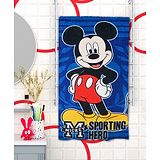 Athom Trendz Disney Mickey Mouse Kids Bath Towel - Blue