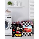 Disney By Kuber Mart Industries Laundry Bag Disney Mickey & Car Print Set Of 2 - Black