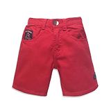 Little Kangaroos Cotton Shorts - Red