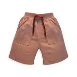 Little Kangaroos Knee Length Cotton Shorts - Beige