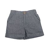 Nino Bambino Organic Cotton Shorts - Grey