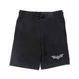 Batman DC By Wear Your Mind Batman By Crossroads Batman Symbol Print Shorts - Black