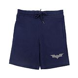 Batman DC By Wear Your Mind Batman By Crossroads Batman Symbol Print Shorts - Navy Blue