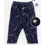 Little Kangaroos Full Length Star Print Leggings - Blue