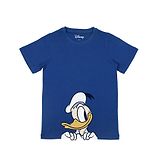 Disney By Wear Your Mind Disney By Crossroads Half Sleeves Donald Duck Printed Tee - Blue