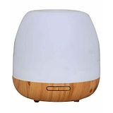 Allin Exporters Aroma Diffuser & Ultrasonic Humidifier With Changing LED Lights - White & Brown