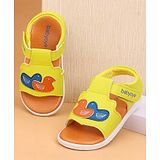 Babyoye Sandals Duck Patch - Yellow