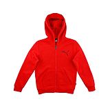 PUMA Full Sleeves KA Full-Zip Hoodie FL Logo Print - Red