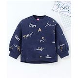 Play by Little Kangaroos Little Kangaroos Full Sleeves Sweatshirt - Blue